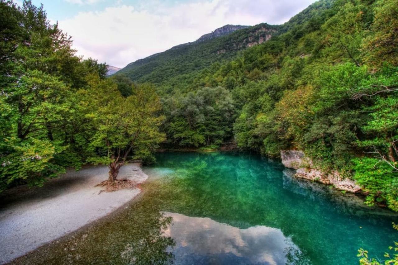 Small Town Apartment Konitsa Bagian luar foto