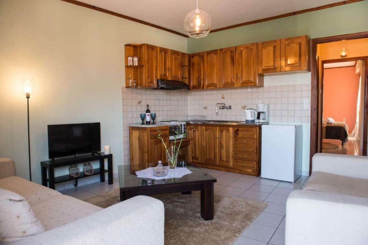 Small Town Apartment Konitsa Bagian luar foto