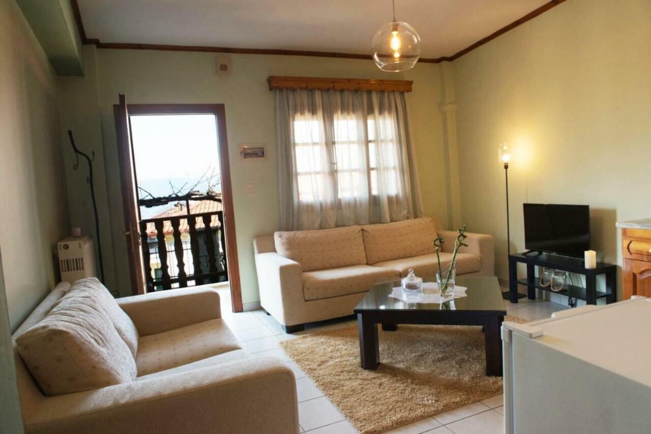 Small Town Apartment Konitsa Bagian luar foto